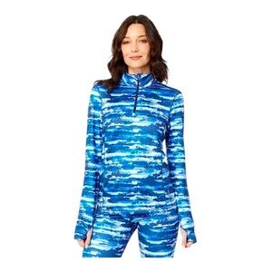 Hot Chili’s NEW Blue Patterned Women's Jacket, Size XS